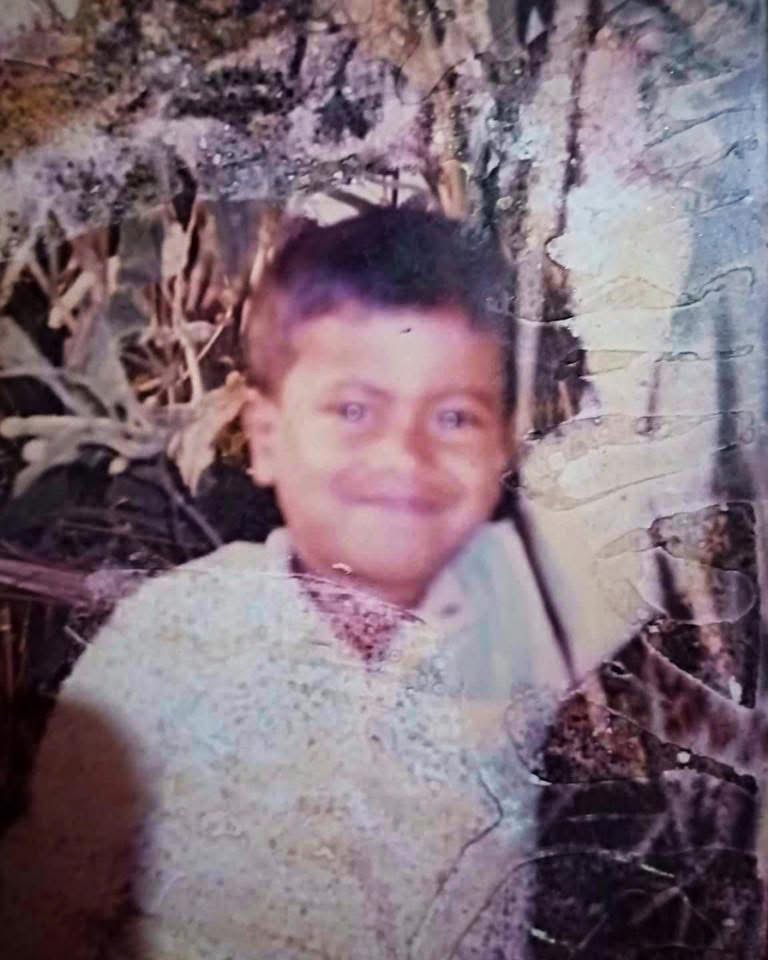 Childhood portrait of Arifur Rahman in Bangladesh